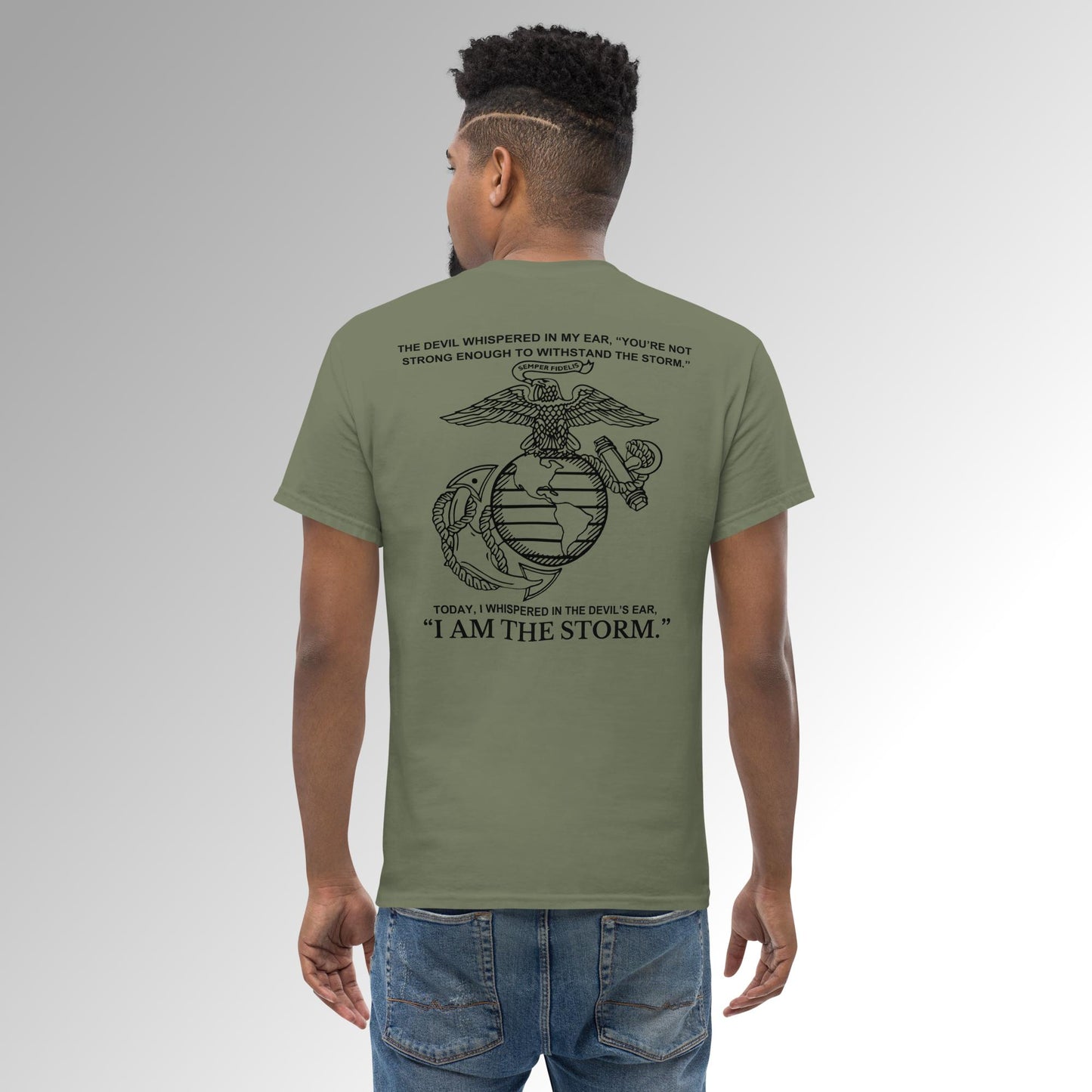 US Marine Corp I AM THE STORM T-Shirt