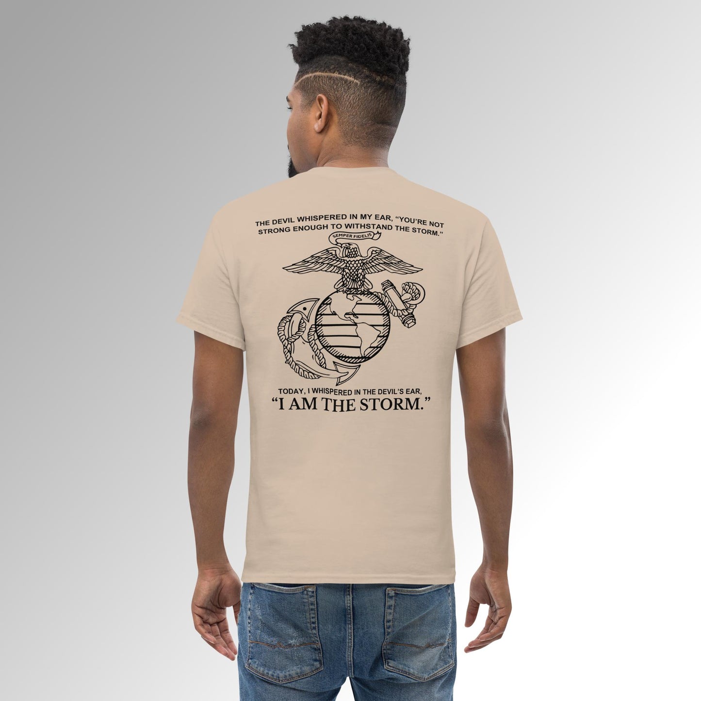 US Marine Corp I AM THE STORM T-Shirt