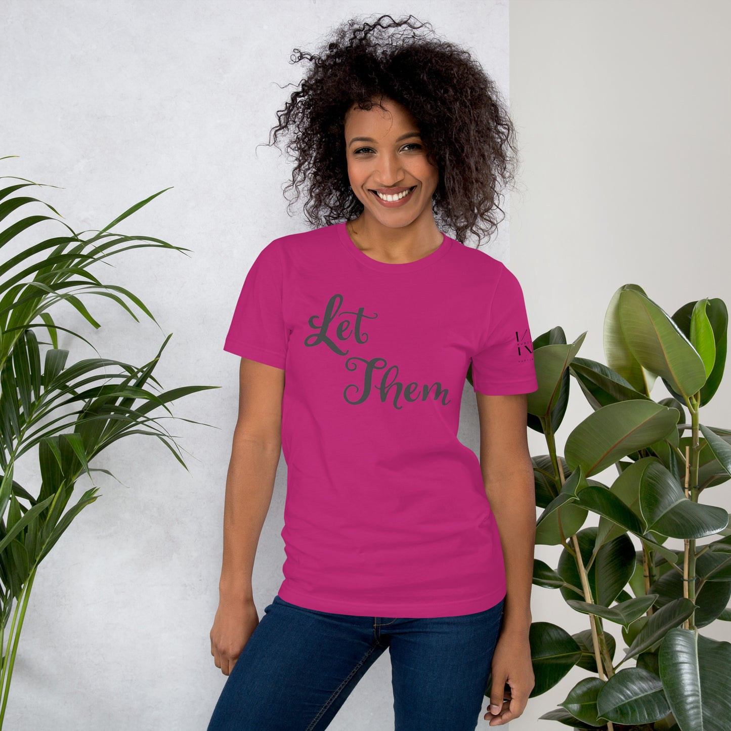 Let Them T-Shirt - 100% Combed Cotton, Lightweight, Pre-Shrunk, Sizes XS-5XL